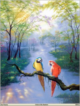 虹の色 ファンタジー Oil Paintings